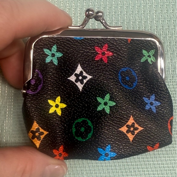 None Handbags - Multicolor Coin Purse -Non branded. NWT
